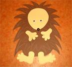Igel basteln